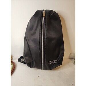 Nike Verdana Limited Black Over The Shoulder Golf Shoe Bag Rare Red Felt